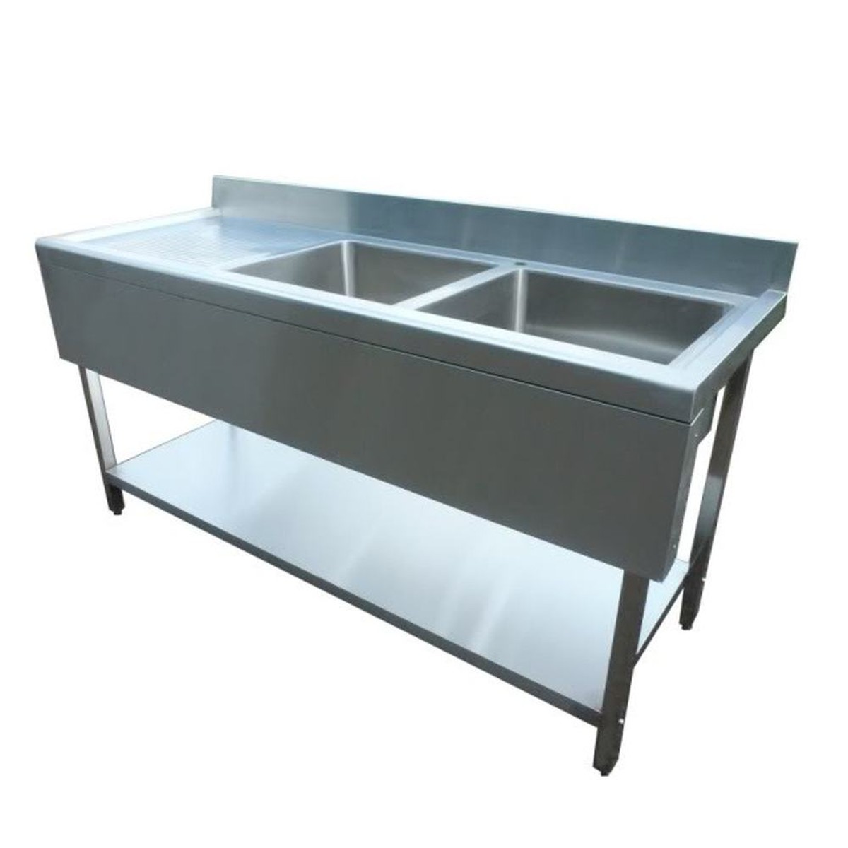 Sold Brand New Stainless Steel Double Sink with Valance (1800LDV ...