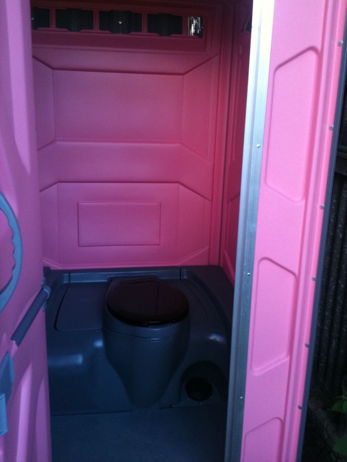 What are some portable toilets sold by PolyJohn?