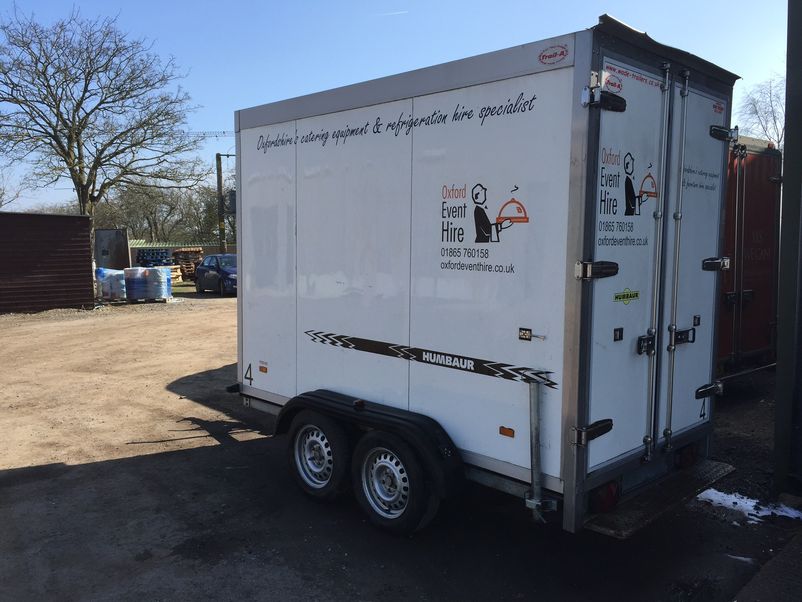 mobile refrigerated trailer