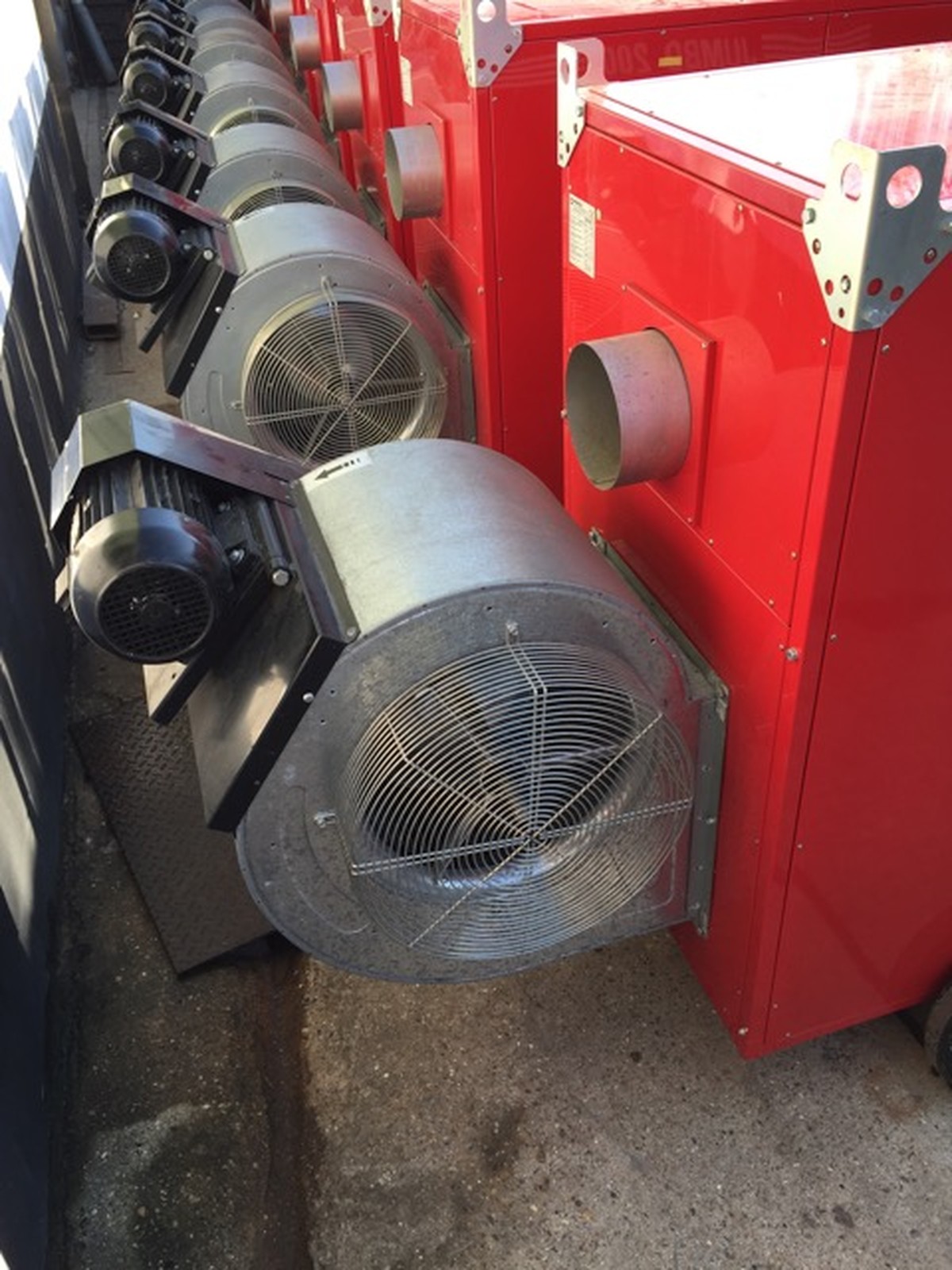 Curlew SecondHand Marquees Heaters Indirect Jumbo 200 Heaters Kent