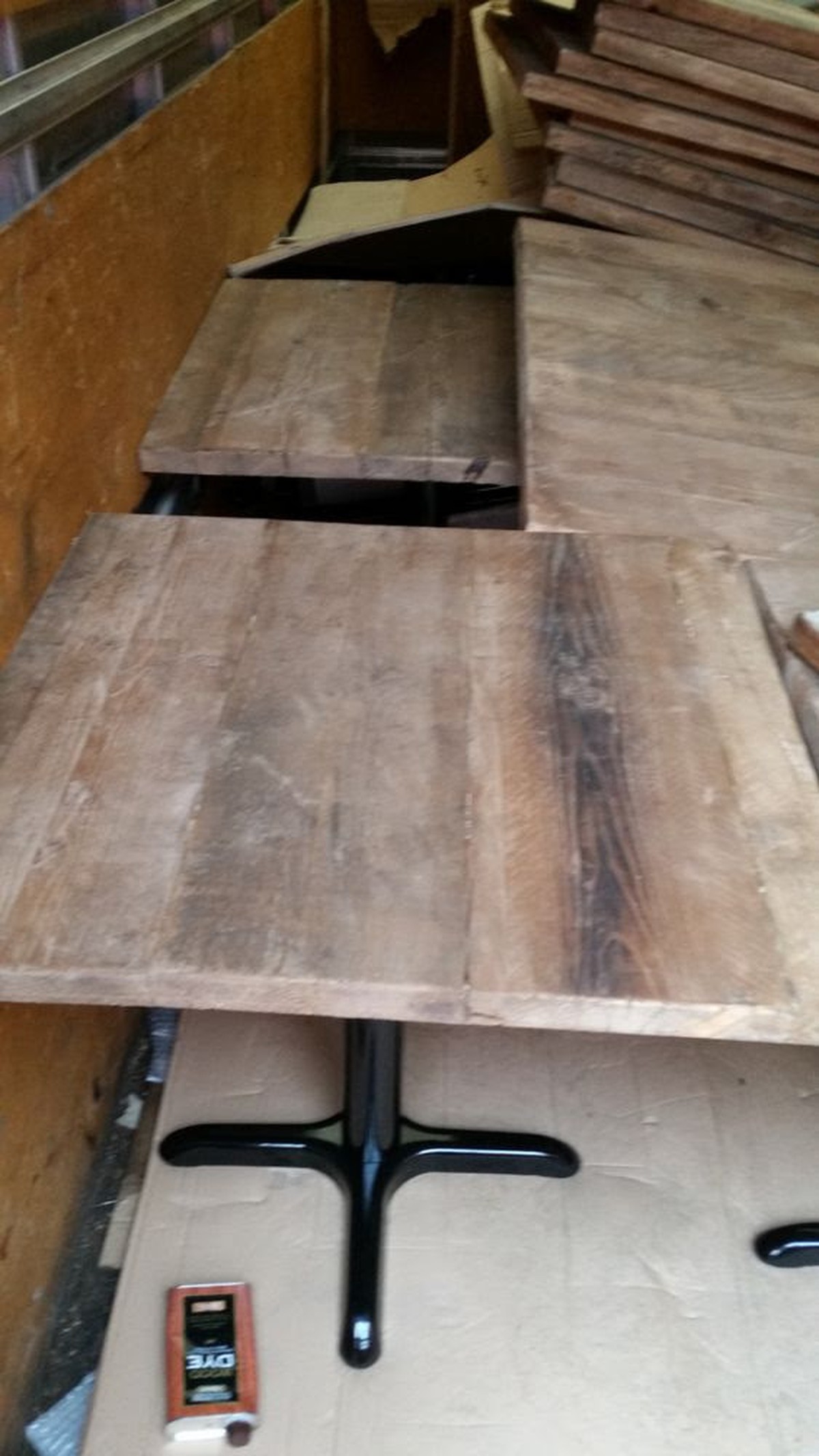 Secondhand Vintage and Reclaimed Bar and Pub 18x Reclaimed Tables