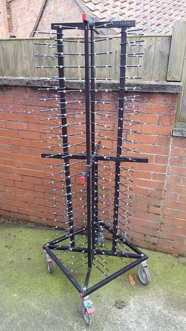 Secondhand Catering Equipment Jack Stands or Plate Racks