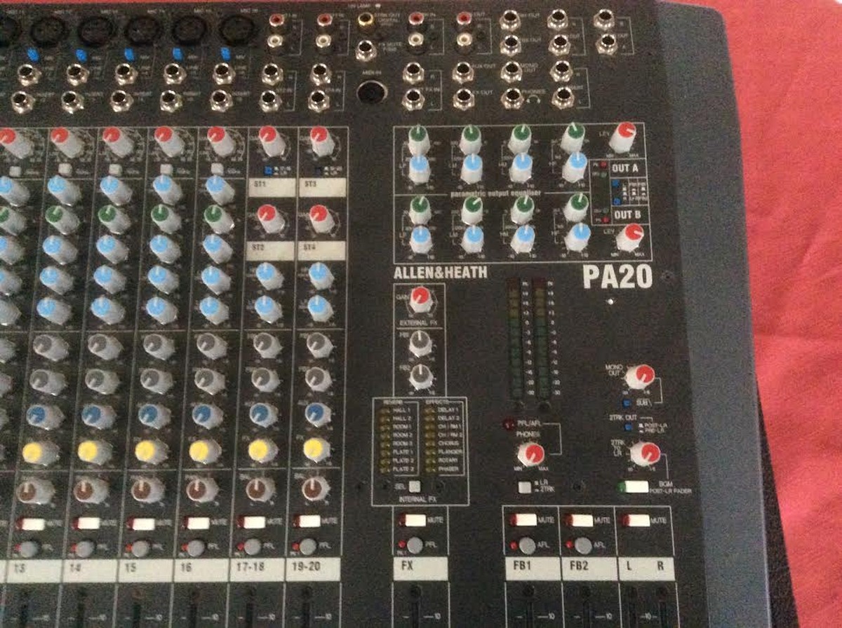 What websites sell used audio mixers?