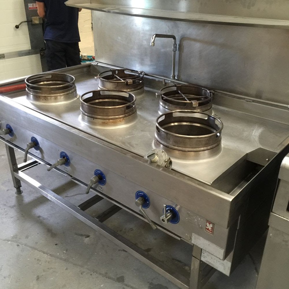 Secondhand Catering Equipment Wok Cooker Chinese Cooker 5 Burner