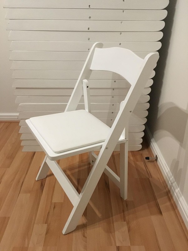 Secondhand Chairs and Tables Folding Chairs