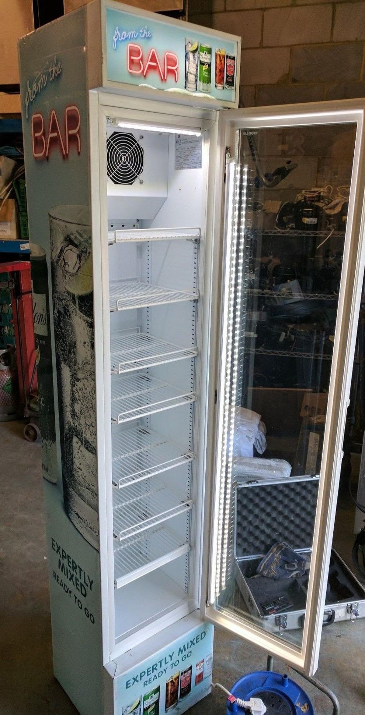 Secondhand Shop Equipment Drinks Display Fridges Efficold RVC110