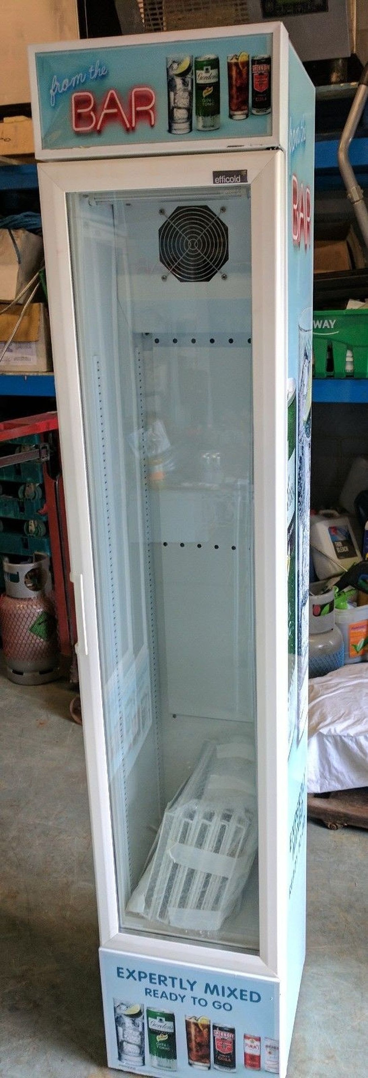 Secondhand Shop Equipment Drinks Display Fridges Efficold RVC110