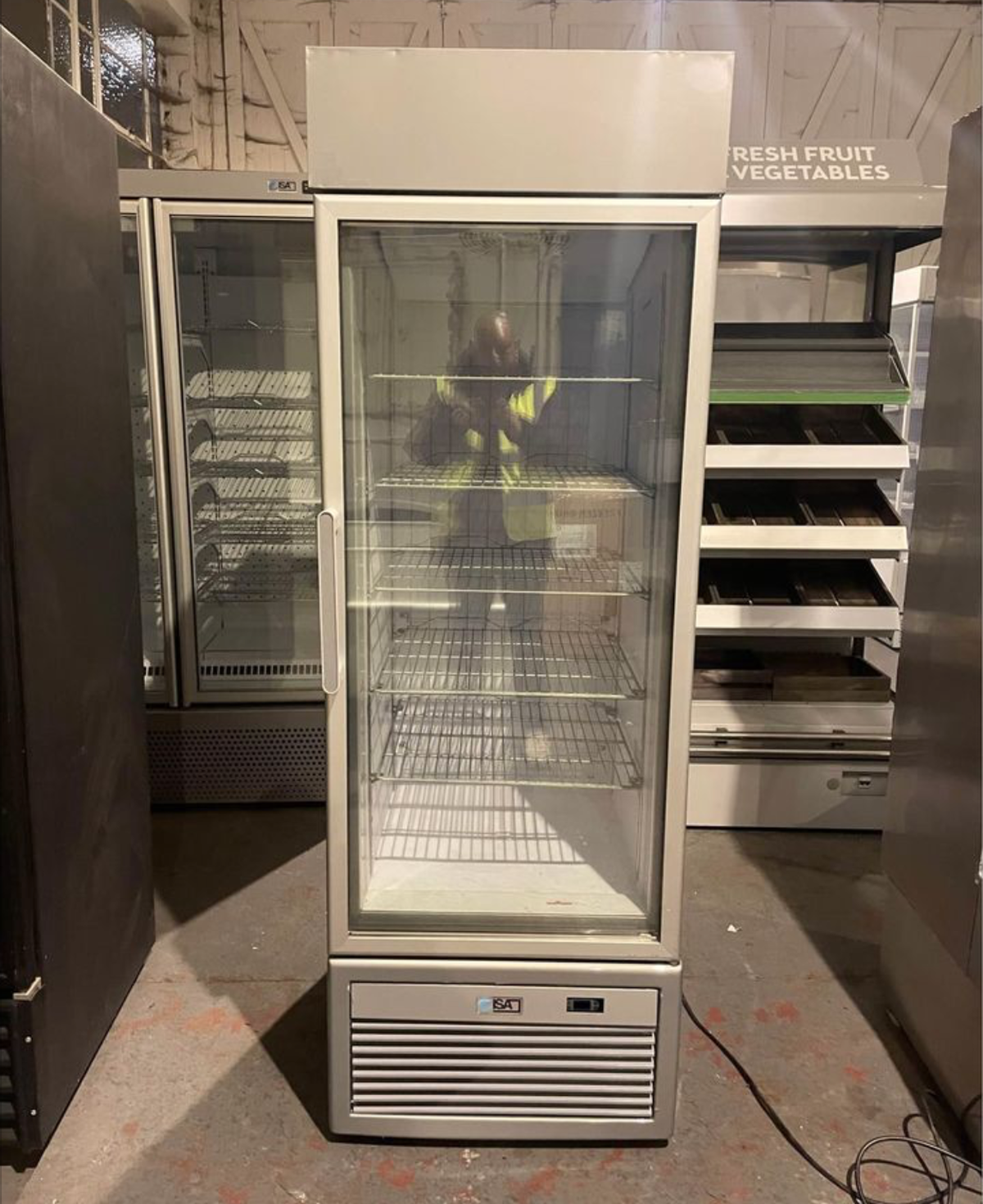 Secondhand Catering Equipment Upright Single Door Freezers Capital