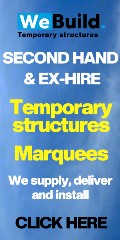 We Build Temporary Structures