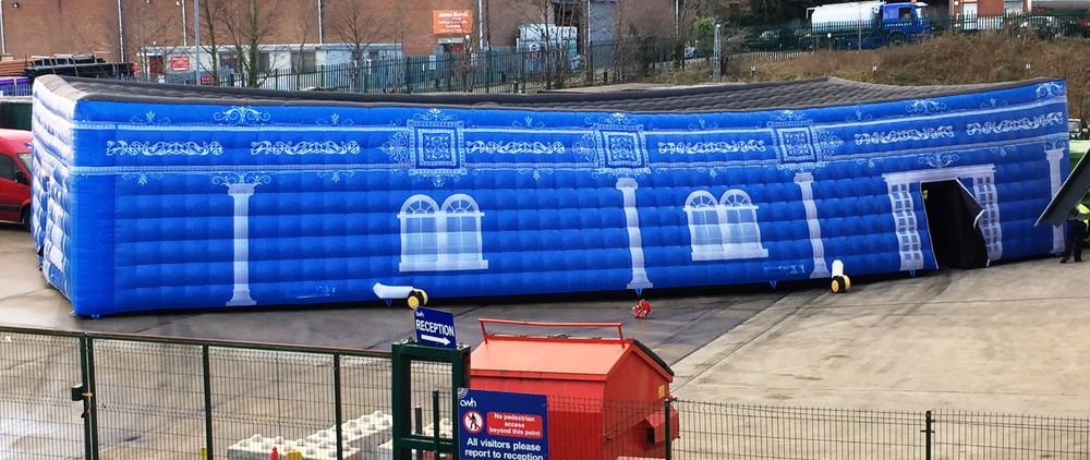 Curlew Secondhand Marquees Inflatable Marquees Blue