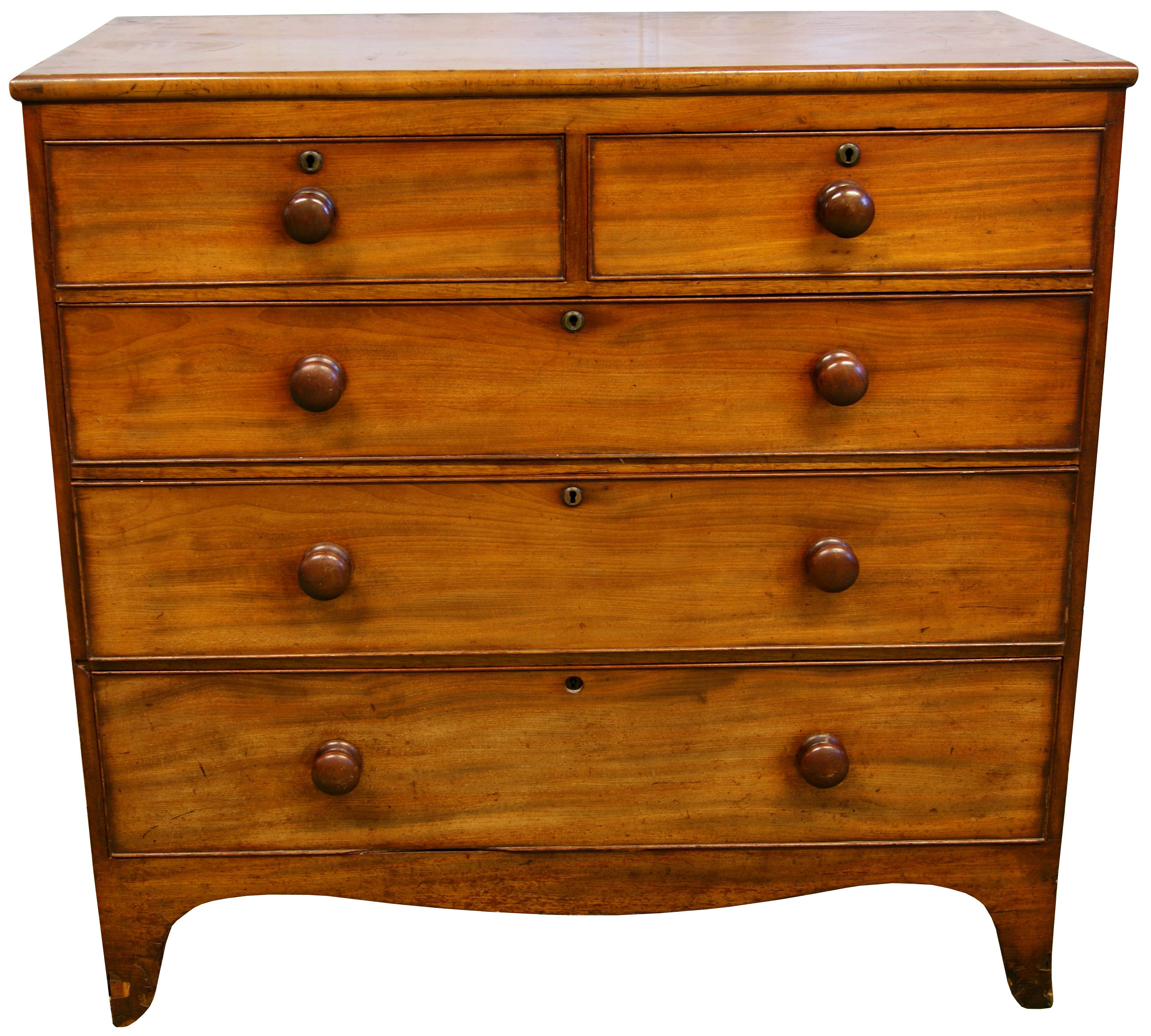 Antiques Bazaar Chest Of Drawers Victorian Mahogany 2 Over 3