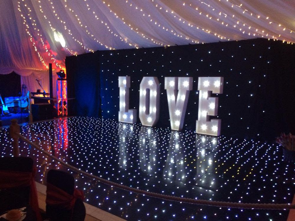 Curlew Secondhand Marquees Dance Floor 24 X 24 Rgb Black