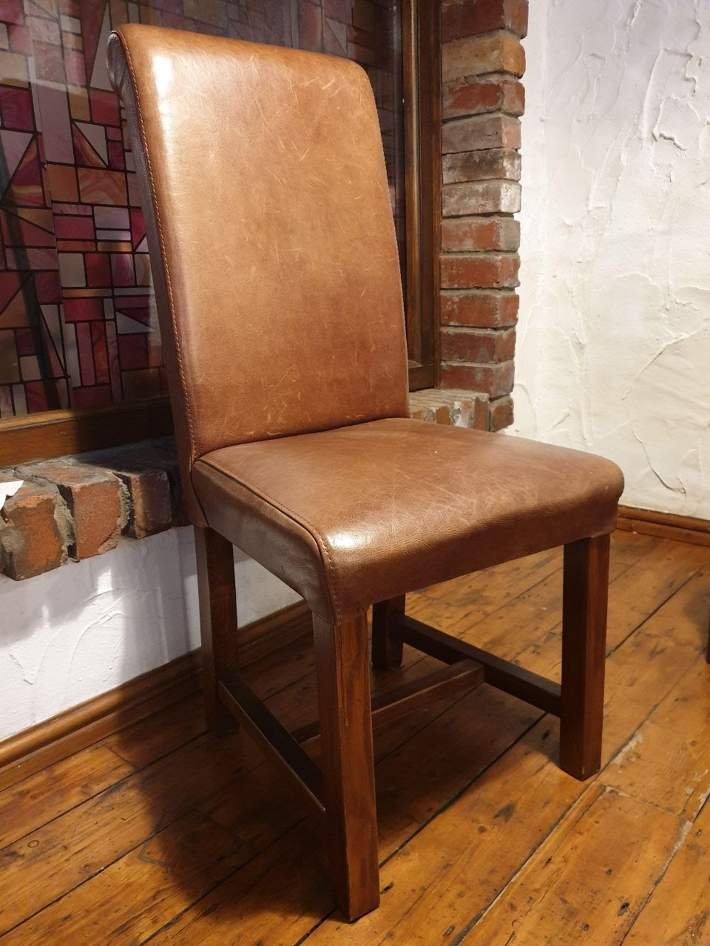 64x Timothy Oulton Real Leather Restaurant Chairs South Wales 64x Timothy Oulton Real Leather Restaurant Chairs South Wales