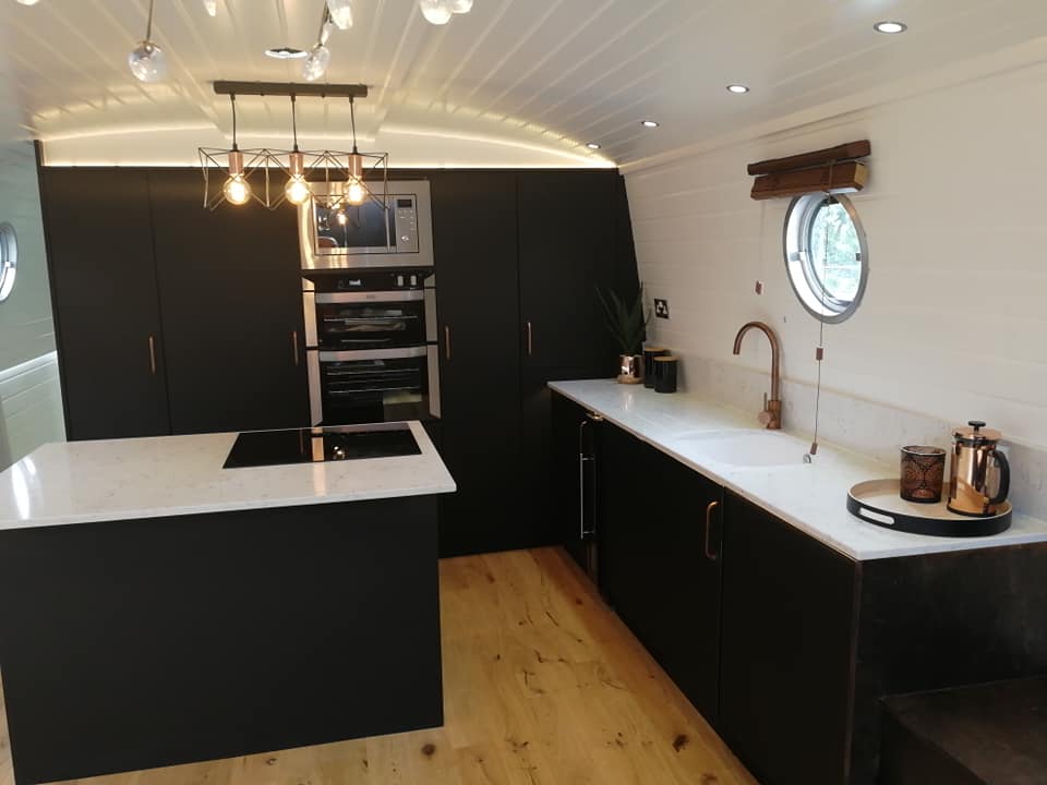 boat with bathroom for sale