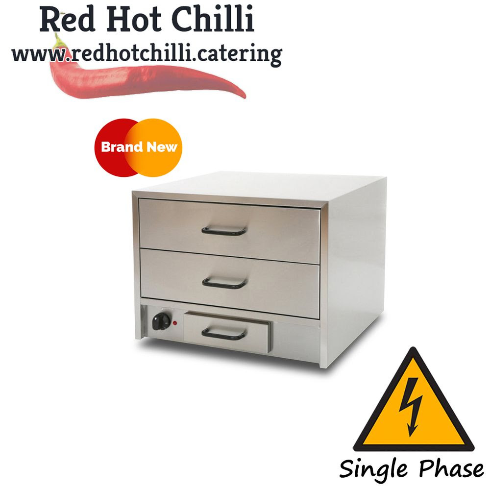 Secondhand Catering Equipment Hot Cupboards 2 Drawer Warming