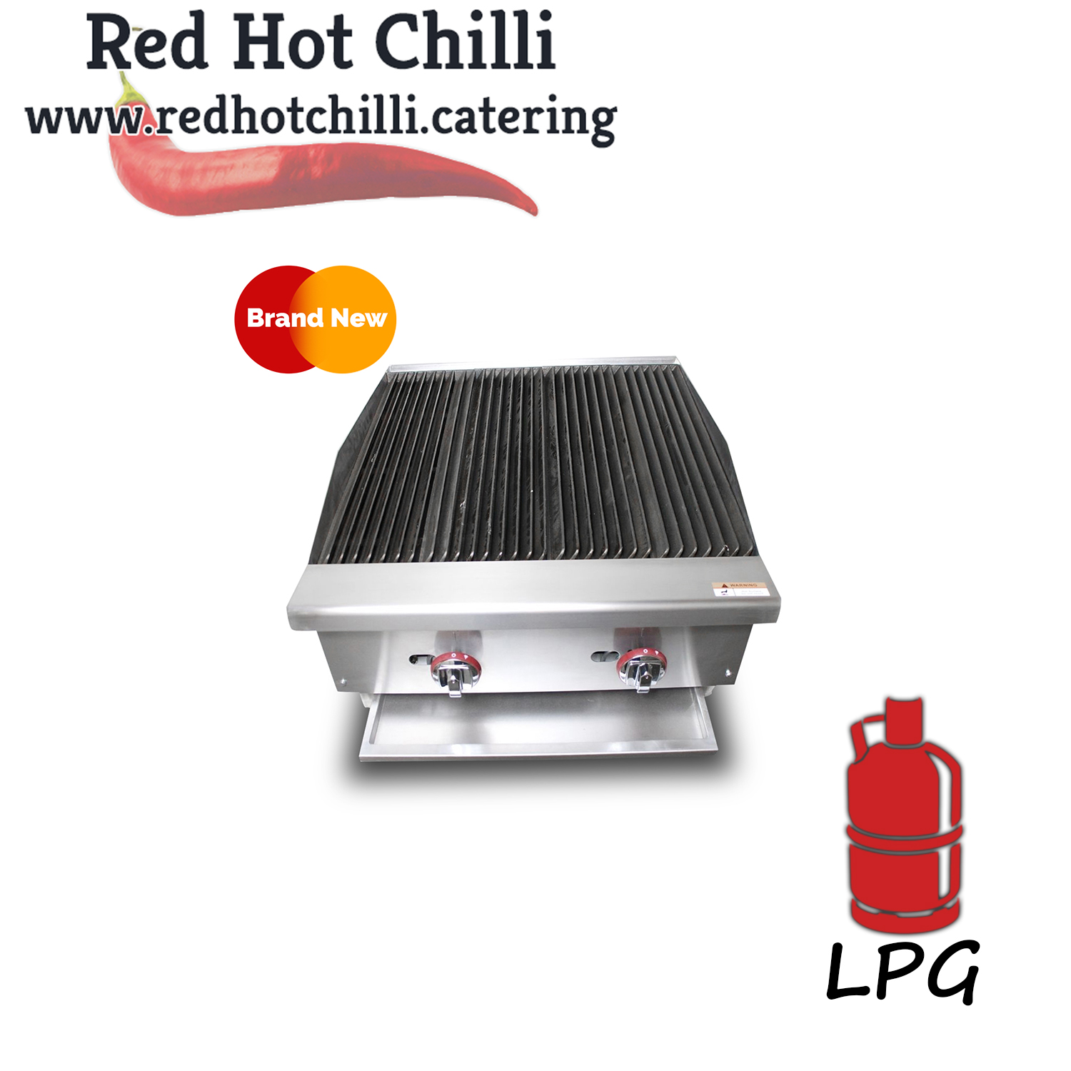 GAS CHAR-GRILL LAVA ROCK FALCON IMPERIAL PARRY GARLAND COMMERCIAL CATERING GRILL 