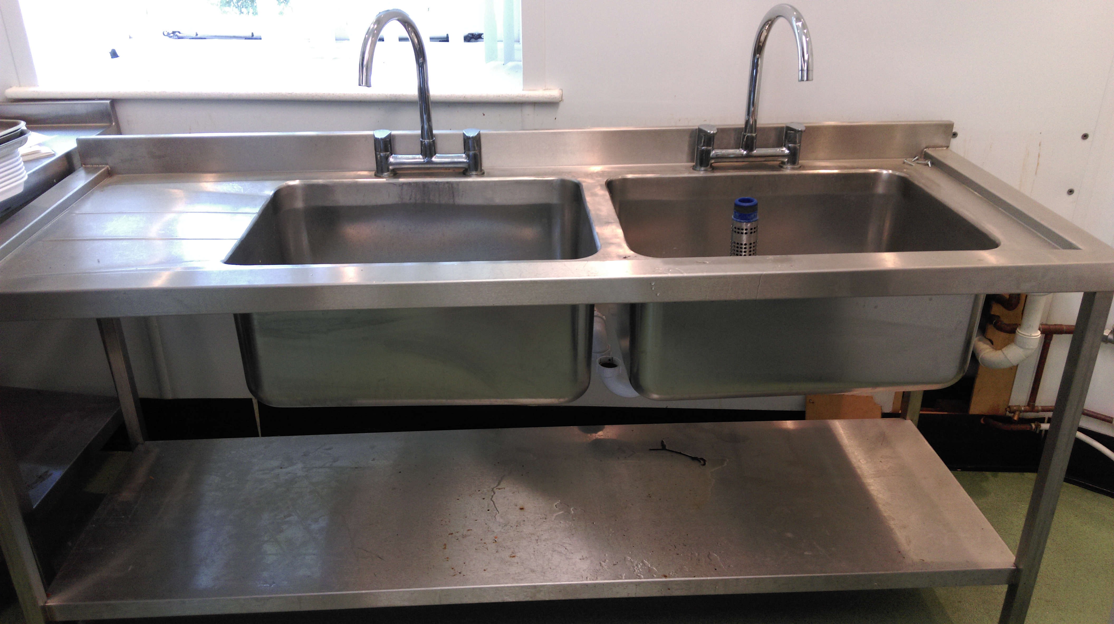 Secondhand Catering Equipment Double Sinks Second Hand