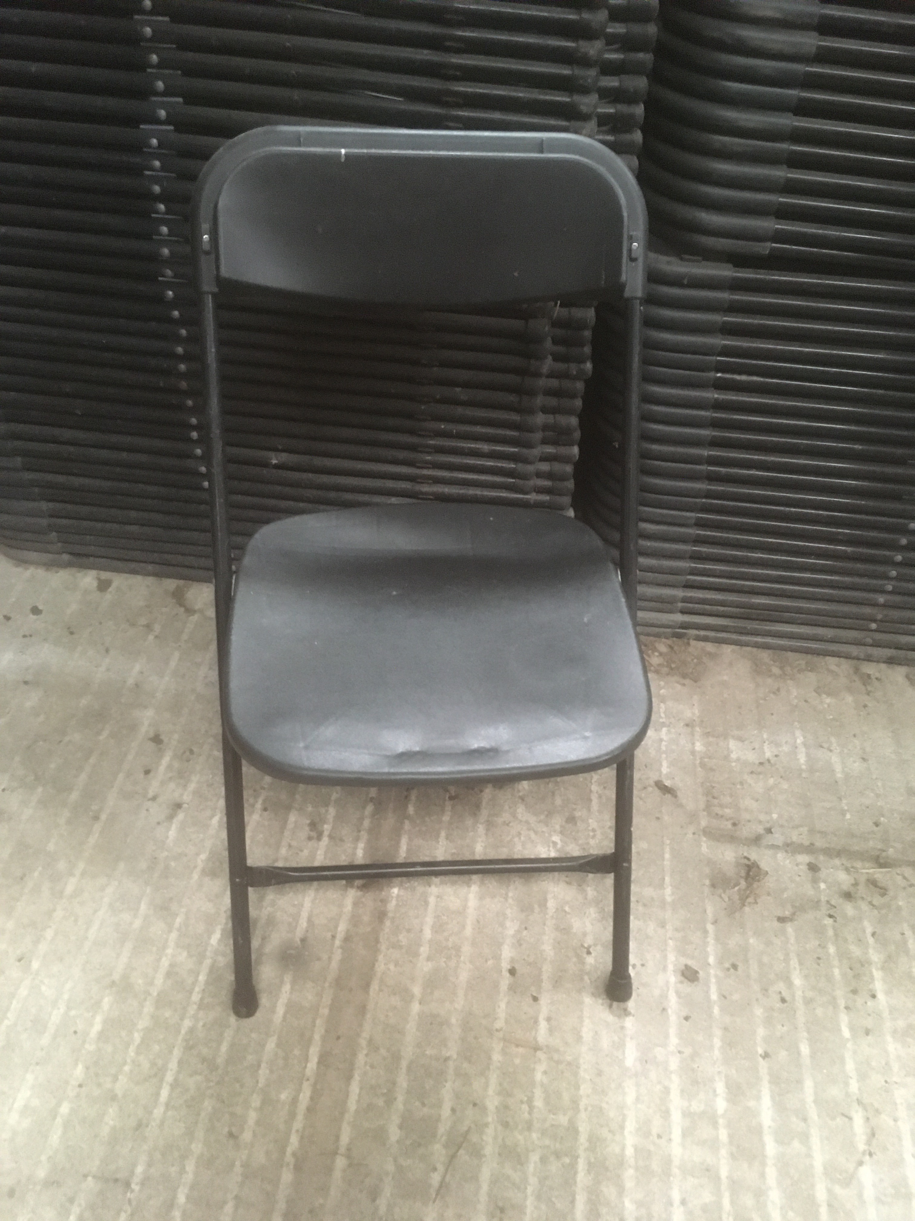 lot of folding chairs for sale