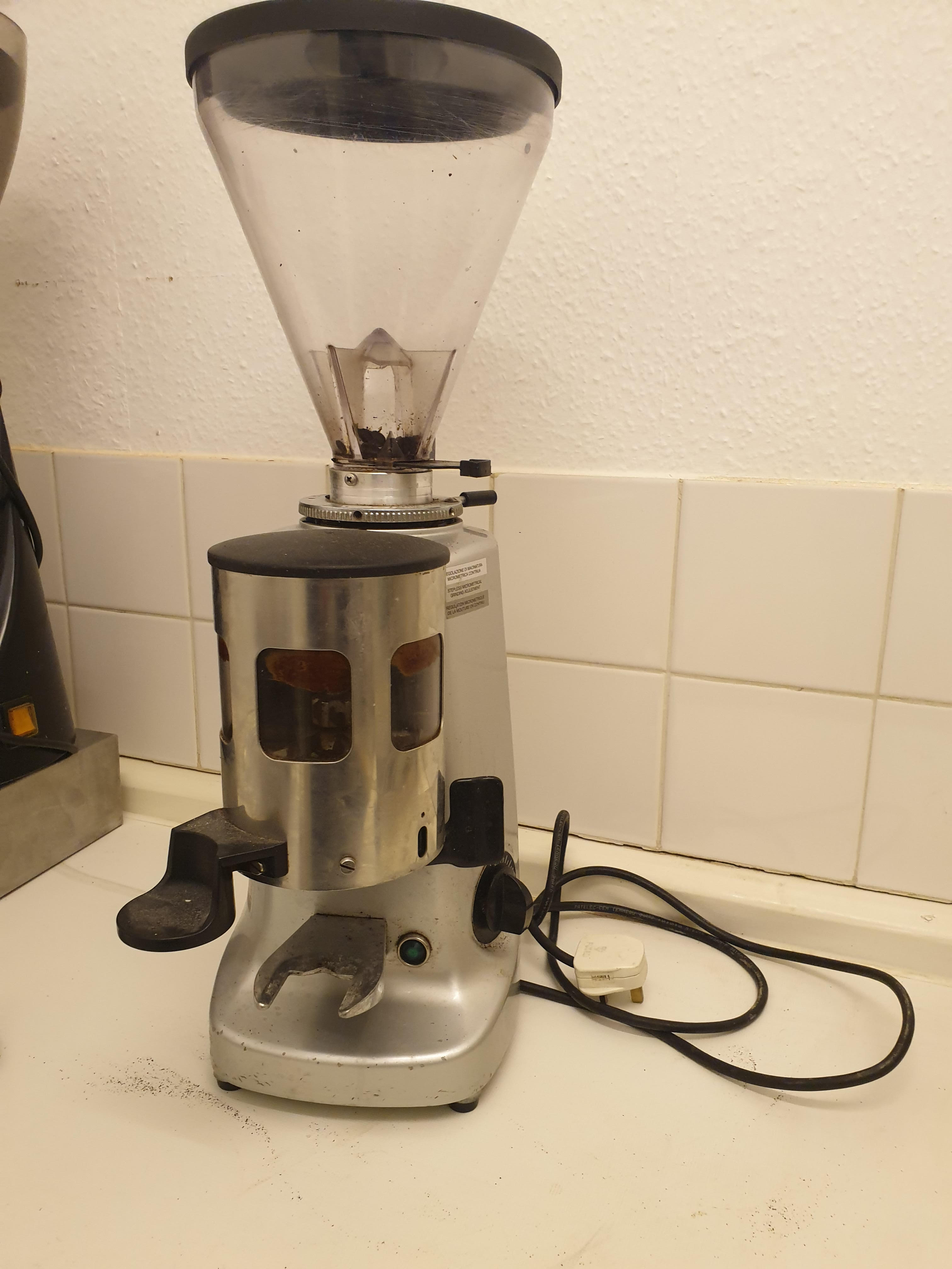 Secondhand Catering Equipment Coffee Grinders Mazzer Coffee Grinder Eastbourne Sussex