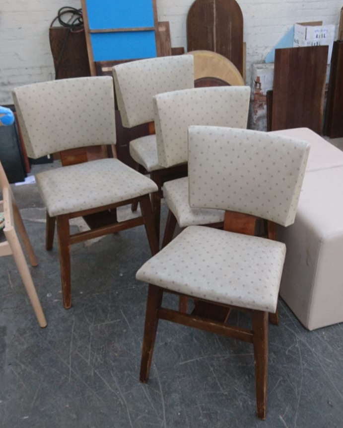 pre loved dining chairs