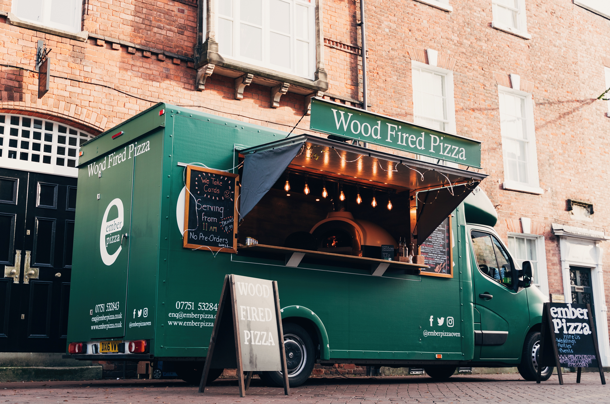 Wood Fired Pizza Vehicle - Staffordshire