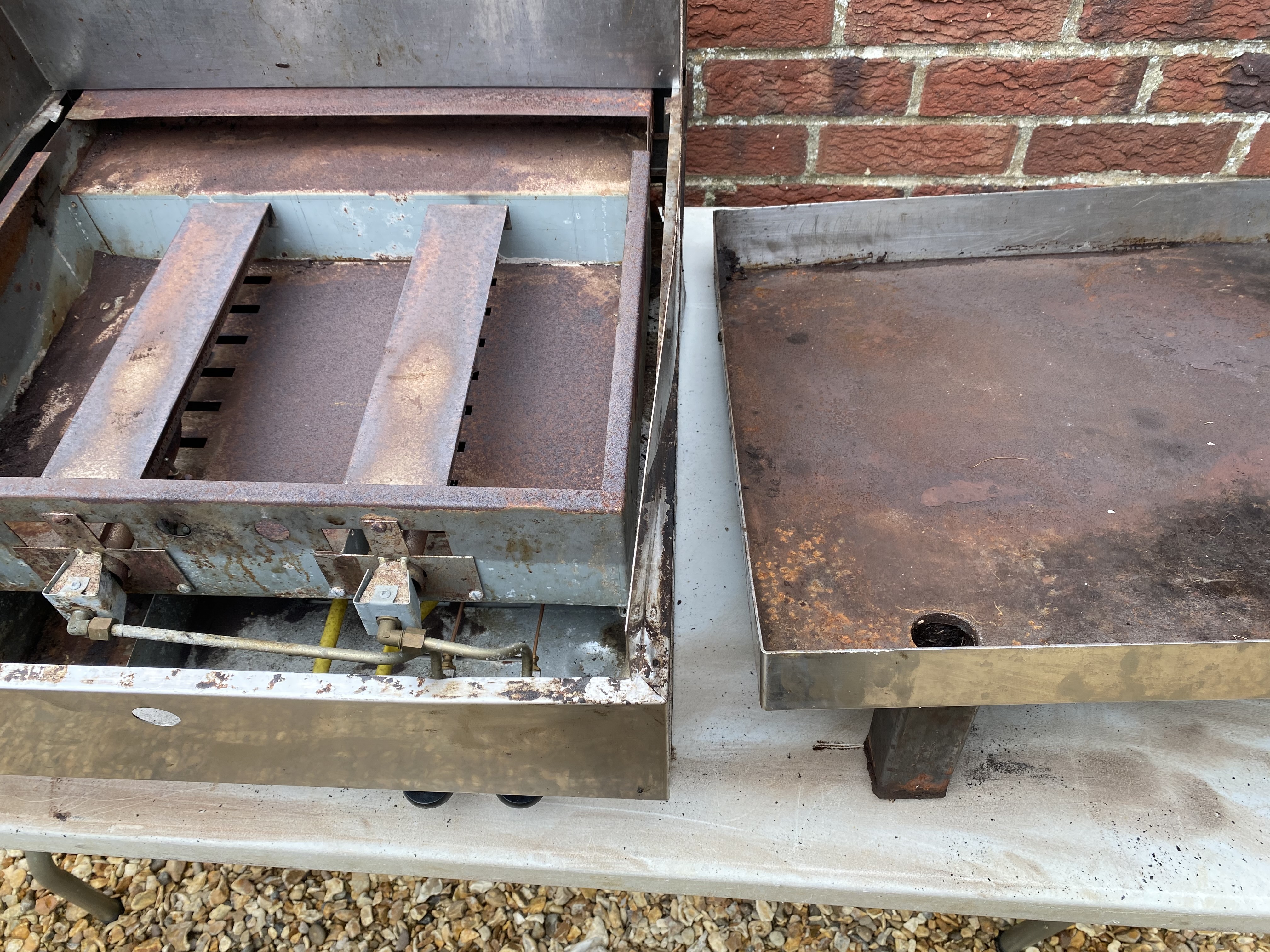 parry gas griddle
