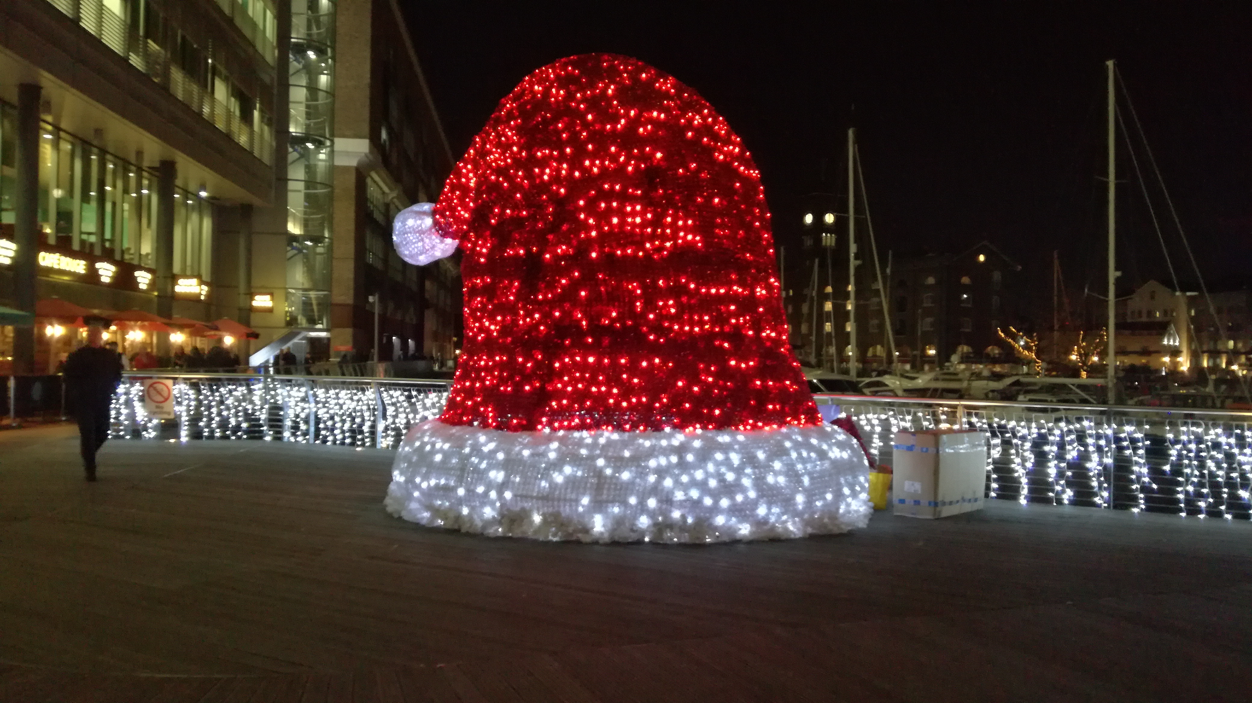 giant christmas hat