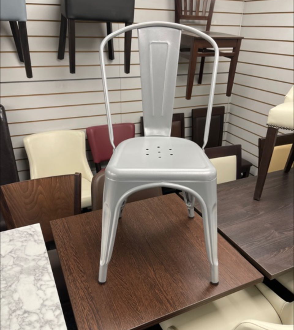 steel metal chairs