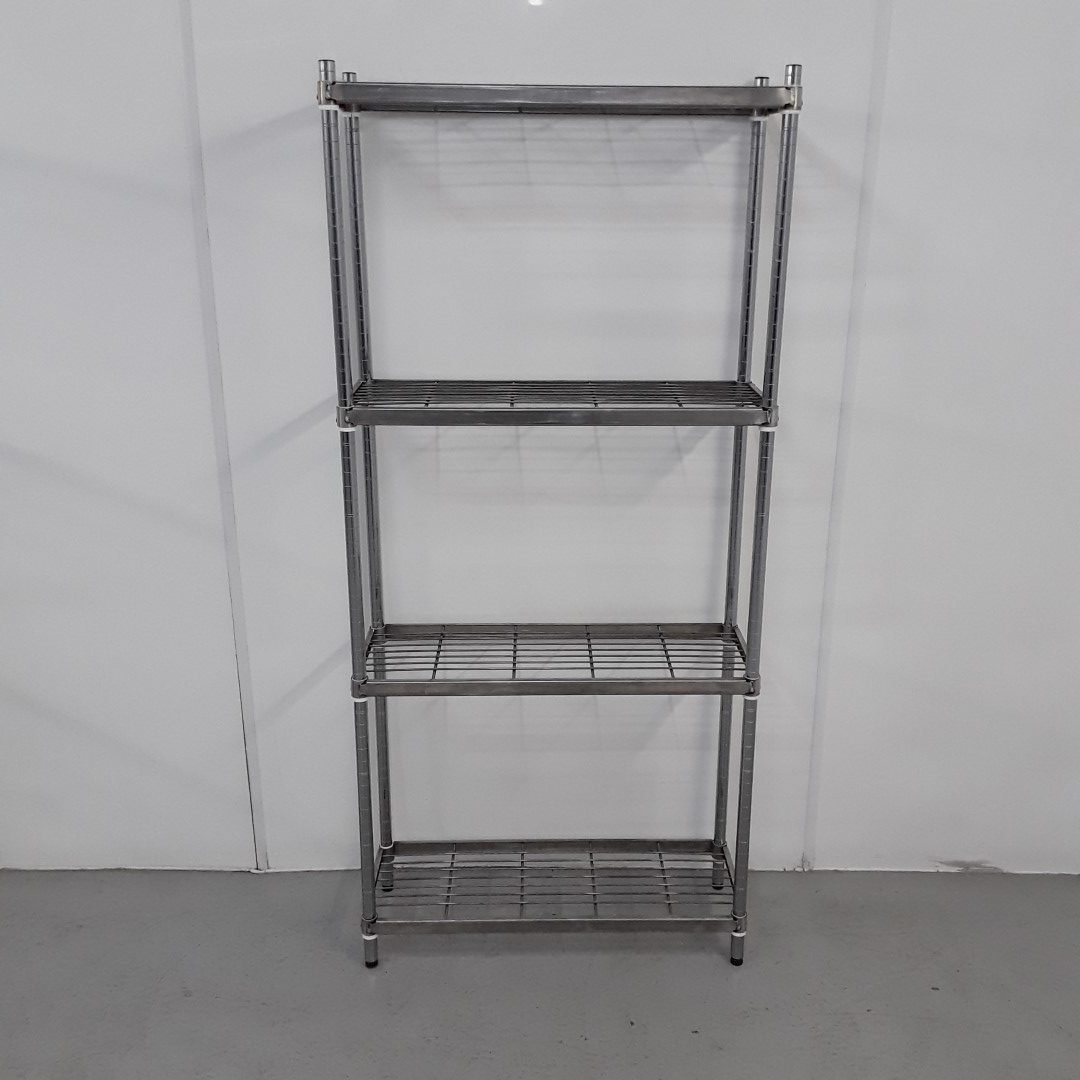 Stainless Steel Storage Rack -Width 61 cm Stainless Steel Shelving Storage, Stainless  Steel Storage Rack, Parry Chef Shelf Triple, Stainless Steel Single Gantry,  Parry Chef Shelf Triple Tier