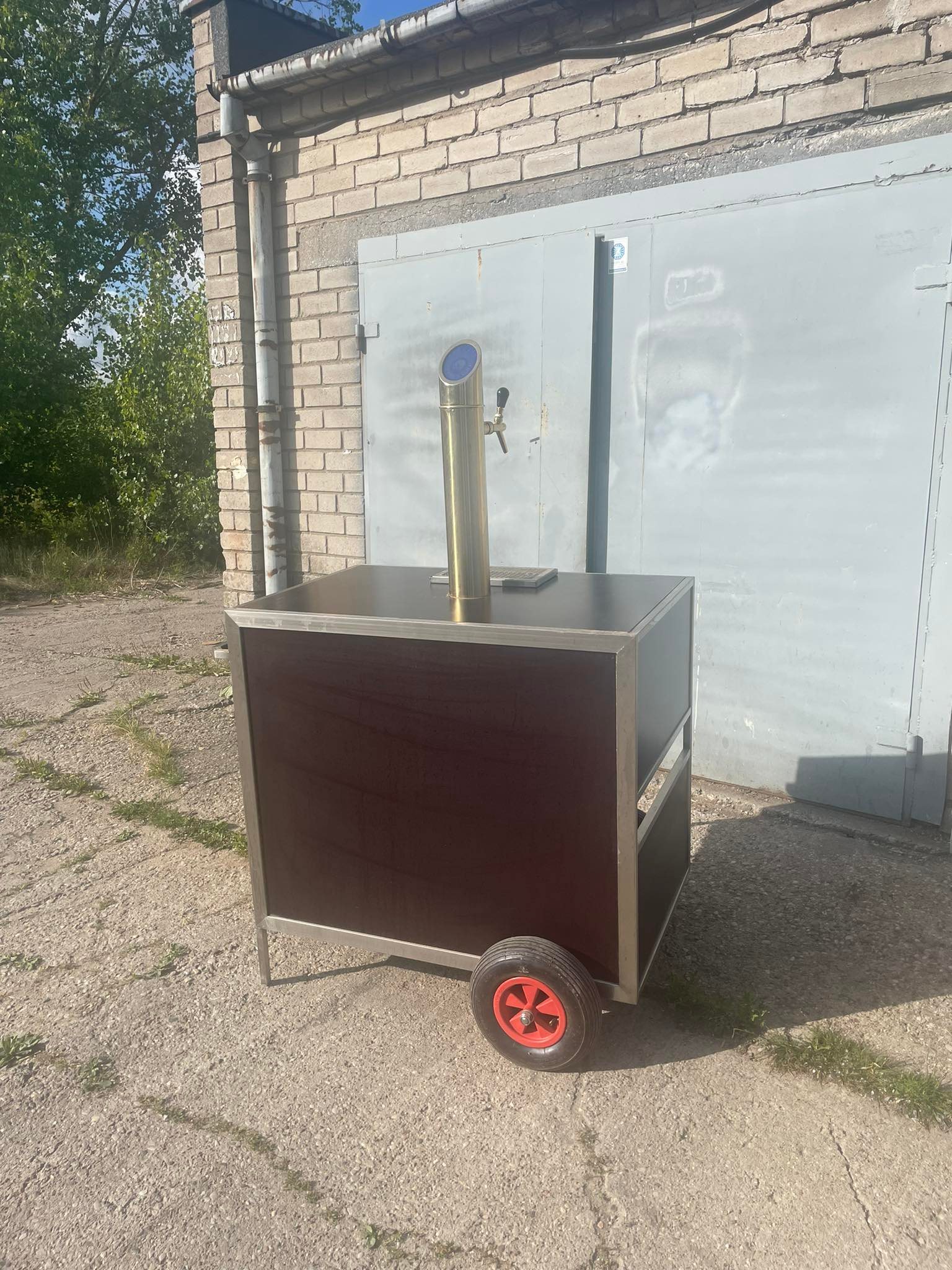 Secondhand Pub Equipment Mobile Bar Units Beer Filling