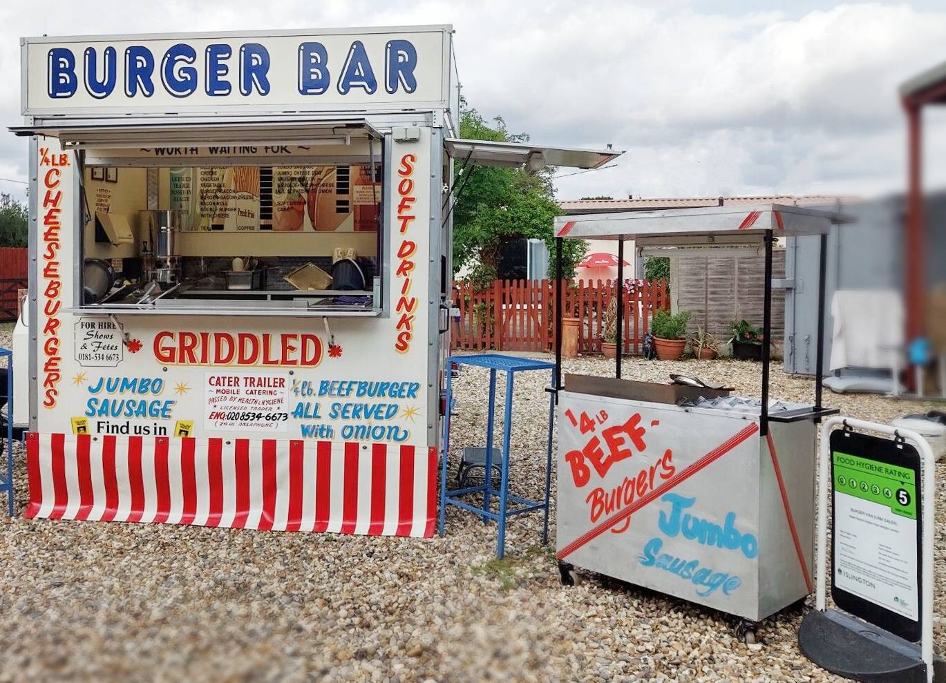 Second hand clearance burger vans