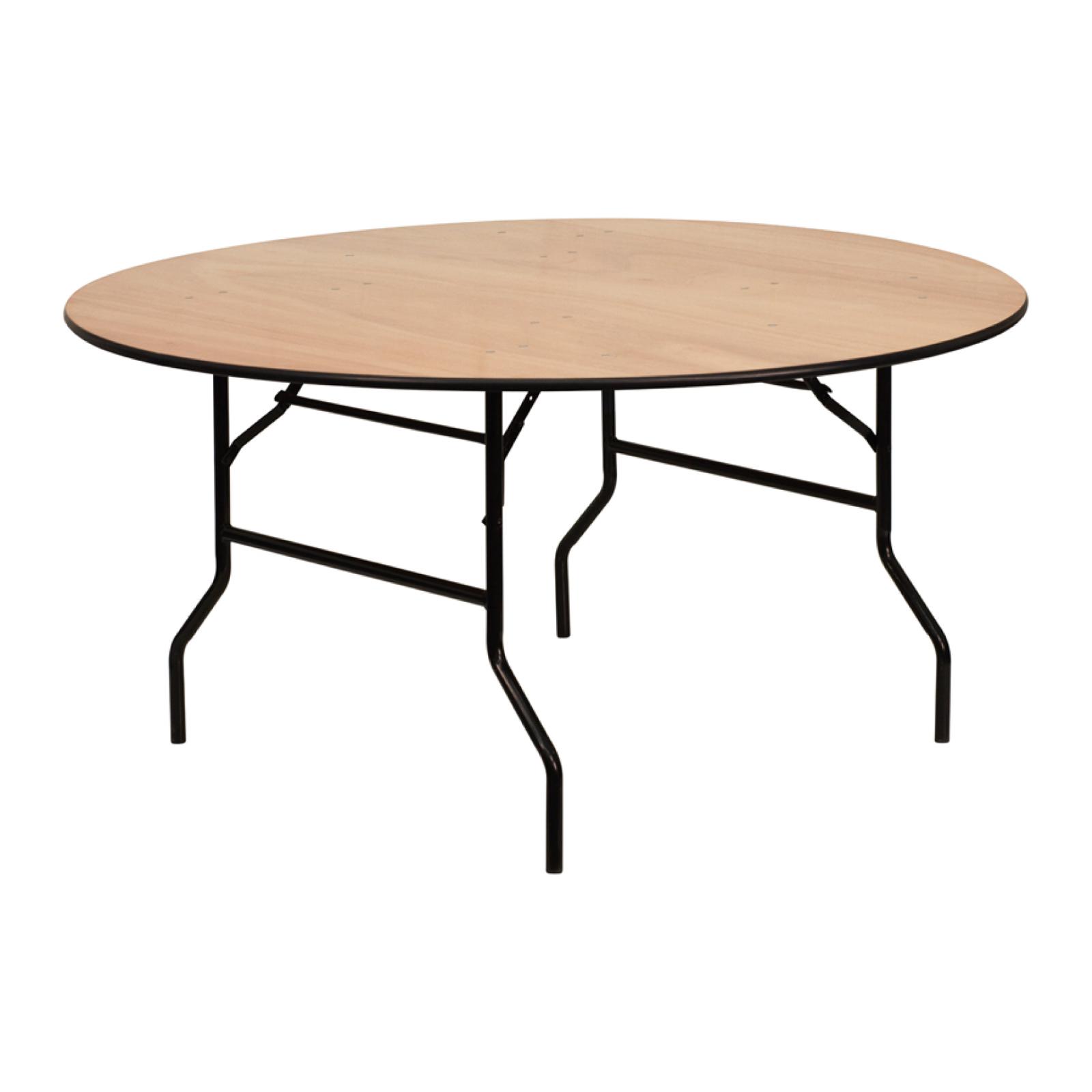 Secondhand Chairs and Tables Round Tables with Folding Legs