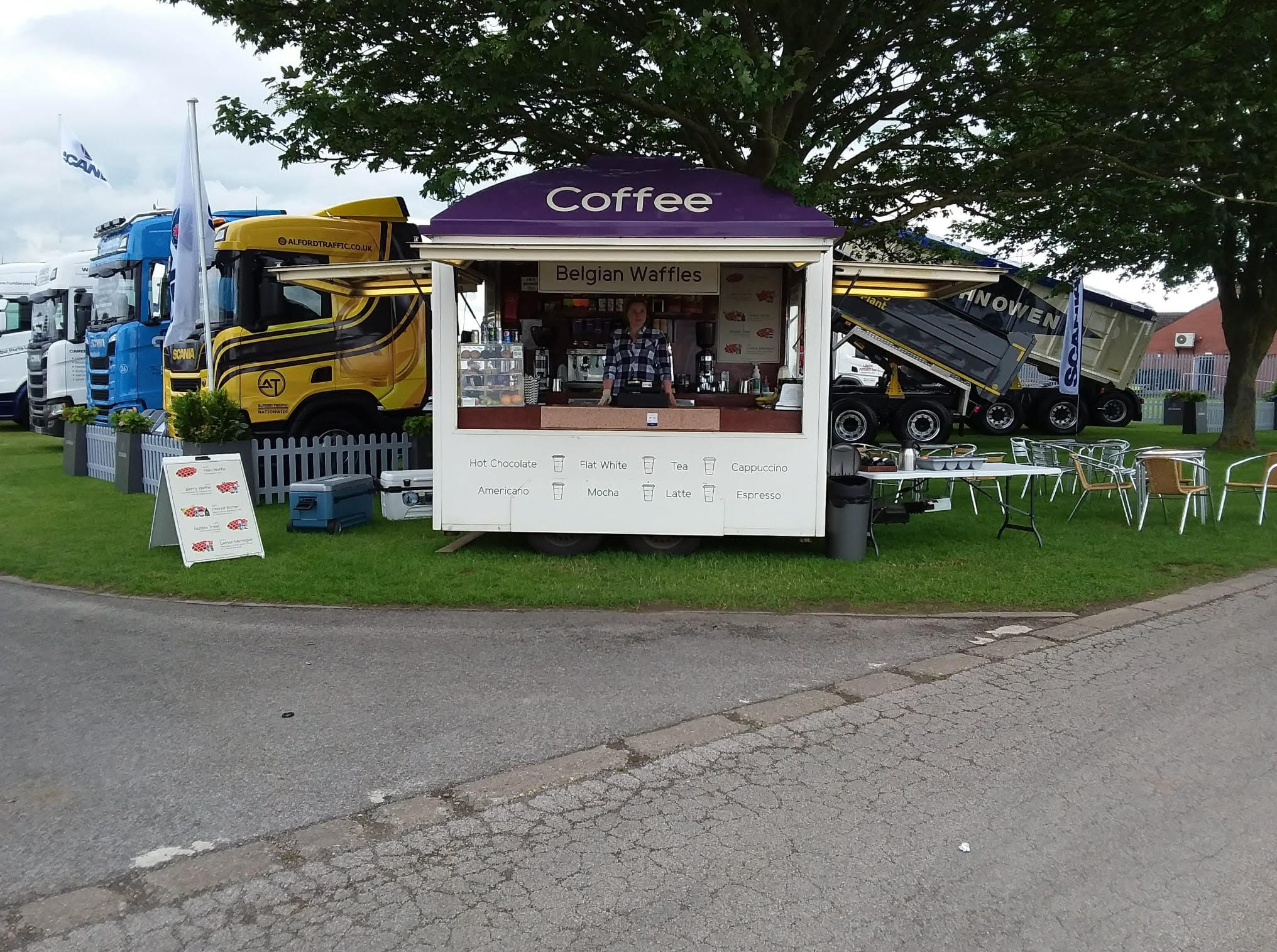 Used coffee van for 2024 sale