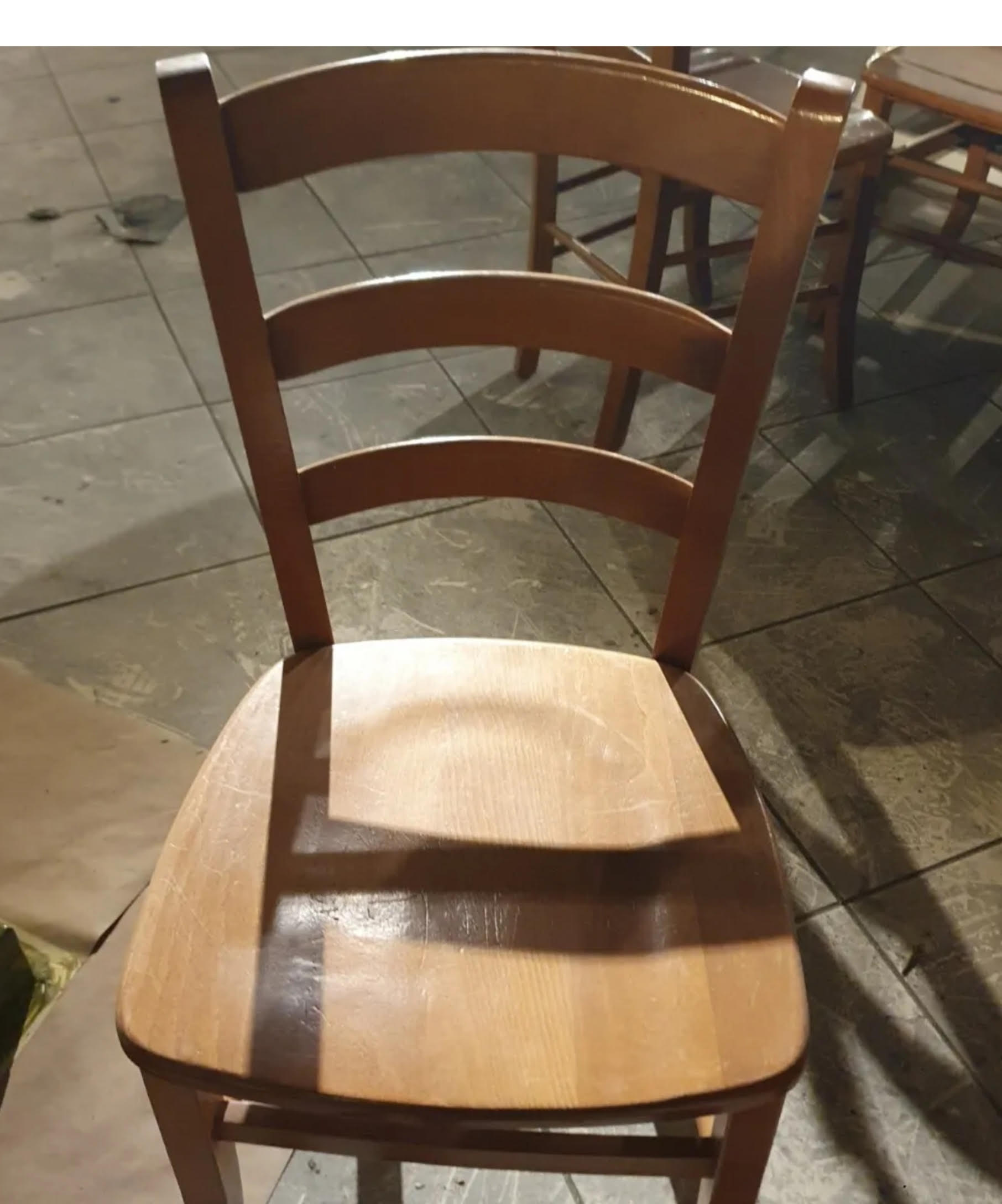 Cheap second hand discount wooden chairs for sale