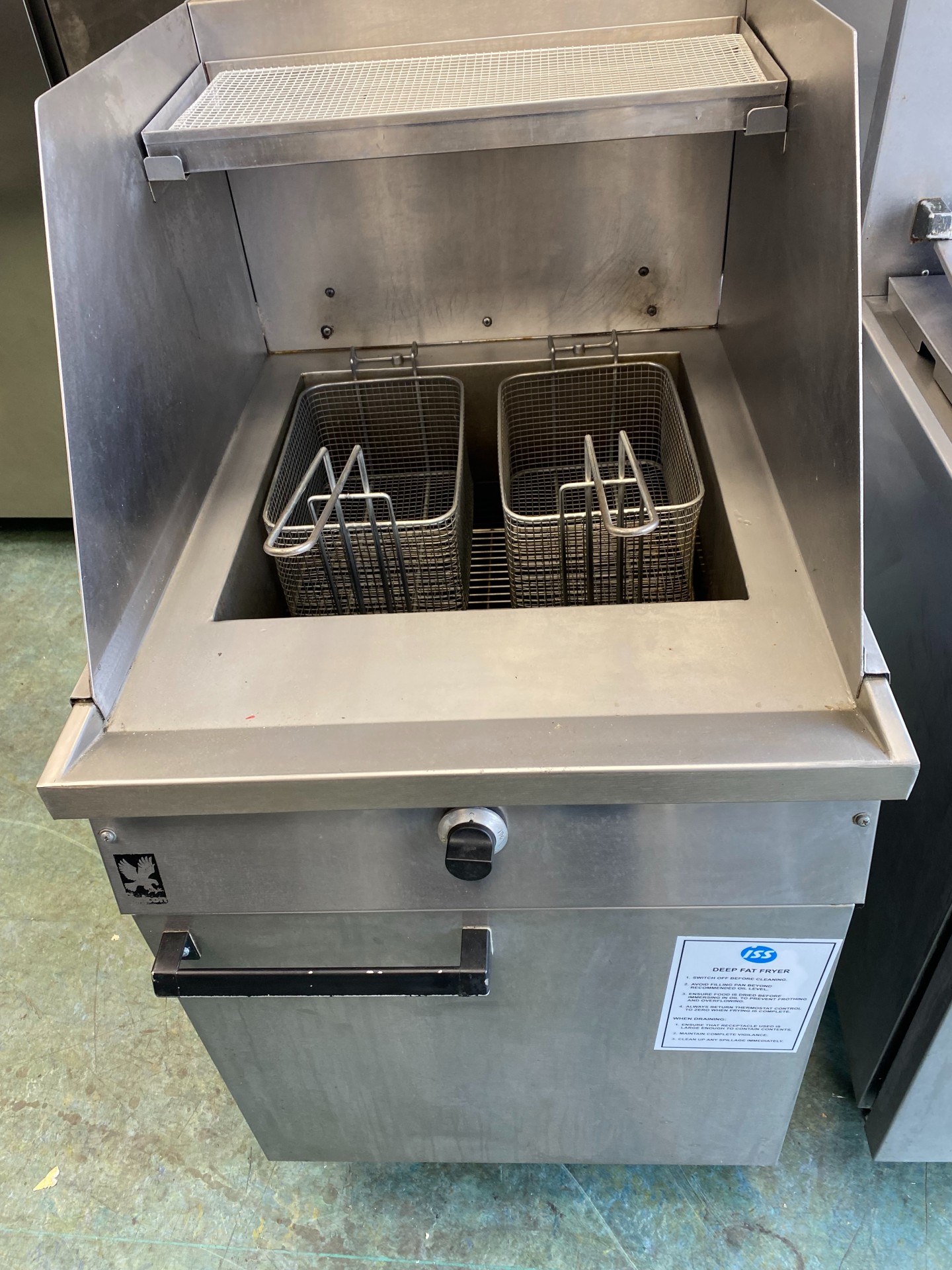 Second hand gas deep shop fryer for sale