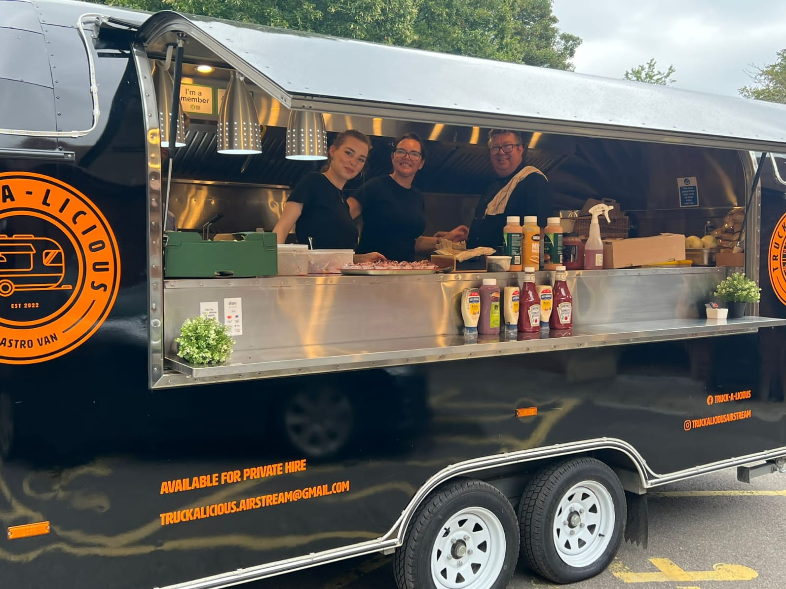 Fast Food Trailer Second Hand Food Van Airstream Used Burger Van