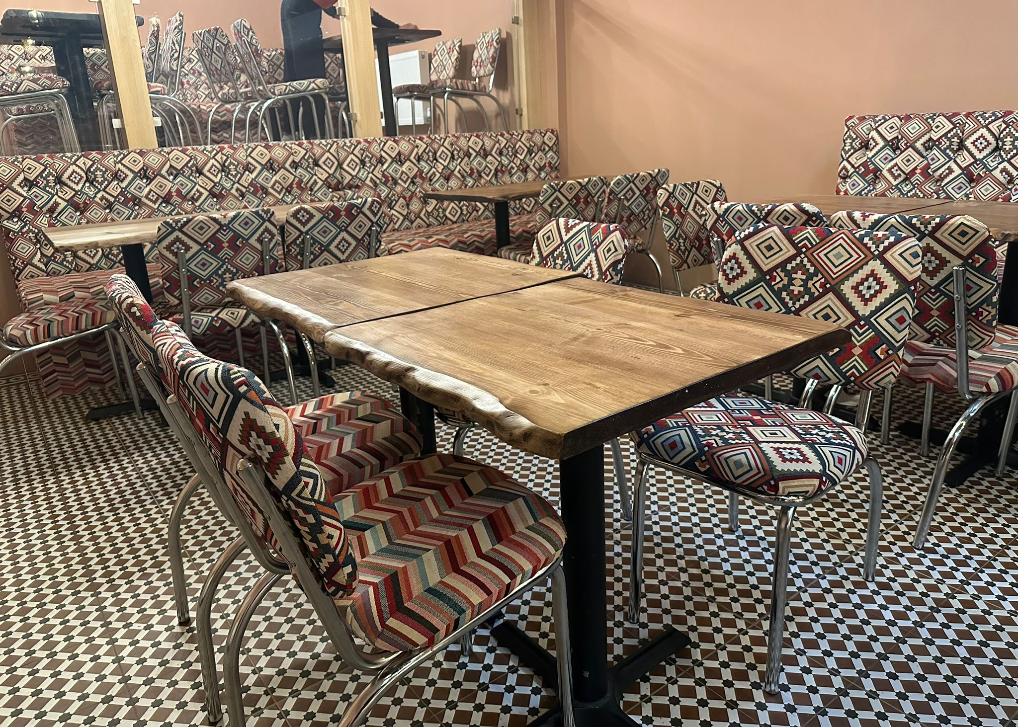 Iron Table Coffee Shop Chairs And Tables NQOOI Cafe Tables And Chair Set  Office Negotiation Australia Ubuy