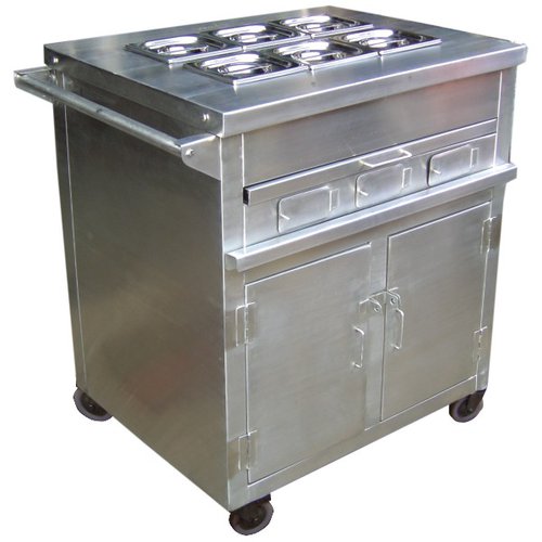 Bain marie food service trolleys