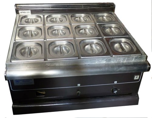 Bain marie with many pots