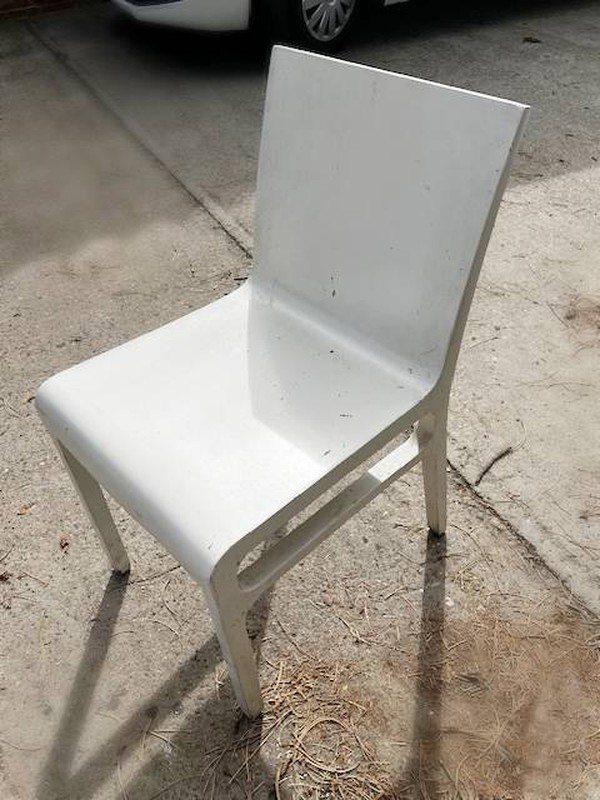 White cafe chairs for sale