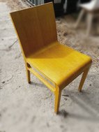 Natural wood cafe chairs for sale