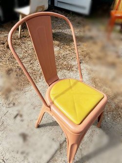 Steel cafe chairs for sale