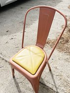 Stacking cafe chairs