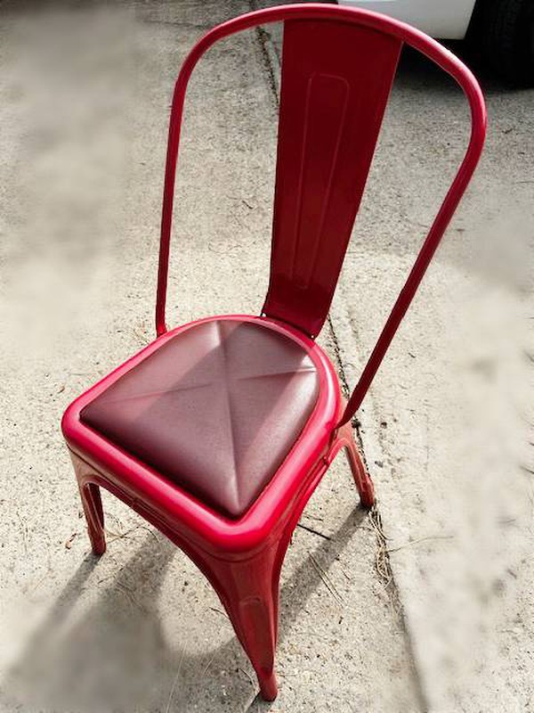 Metal cafe chairs for sale