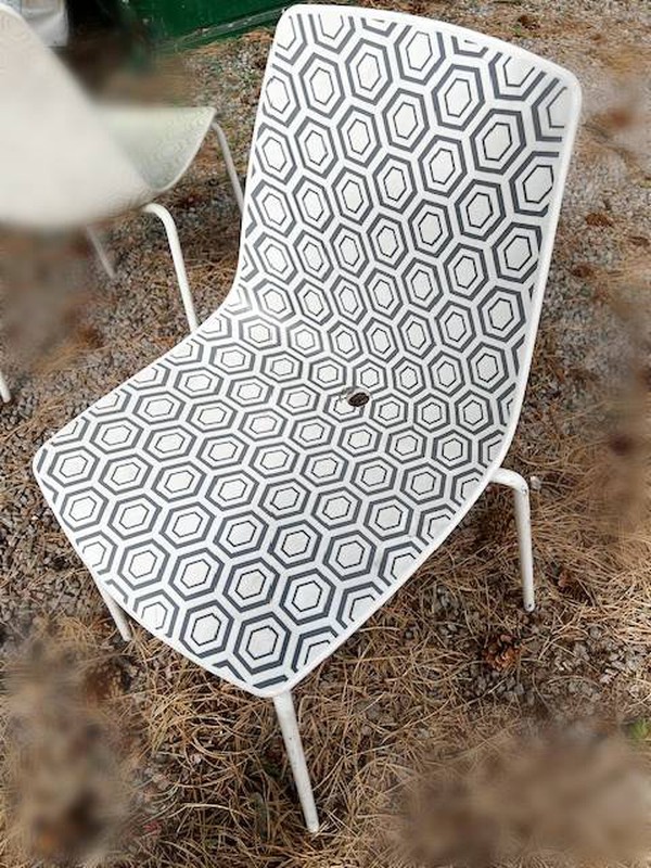 Moulded outdoor chairs