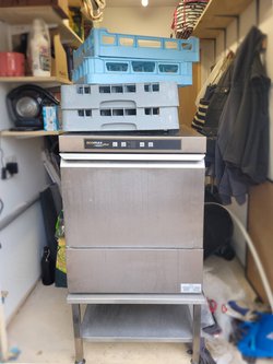 Hobart commercial dish washer
