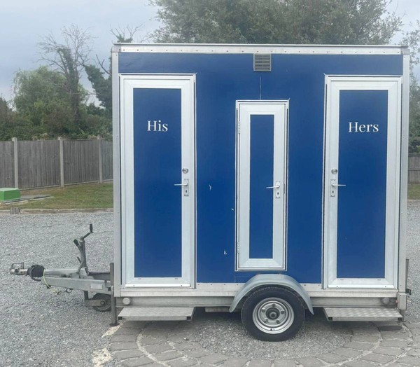 1+1 Toilet trailer for sale