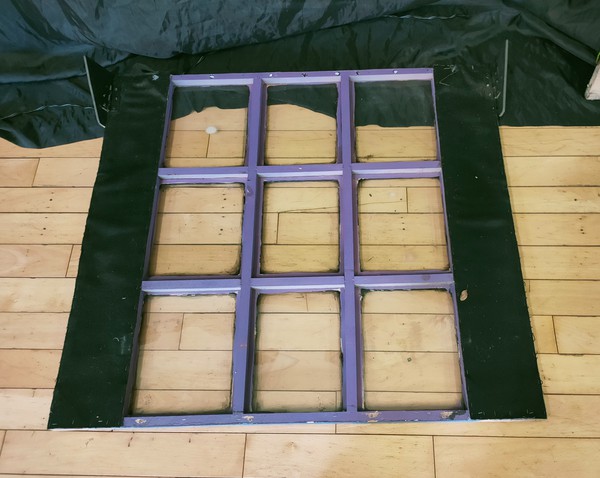 Victorian Stage Prop Windows