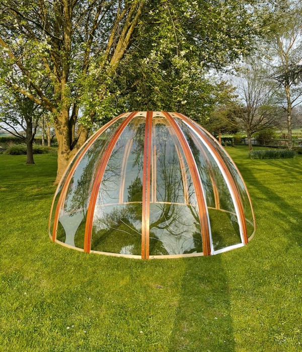 Zip Door Clear Dome For Sale