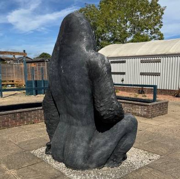 Fiberglass Silverback Gorilla for sale